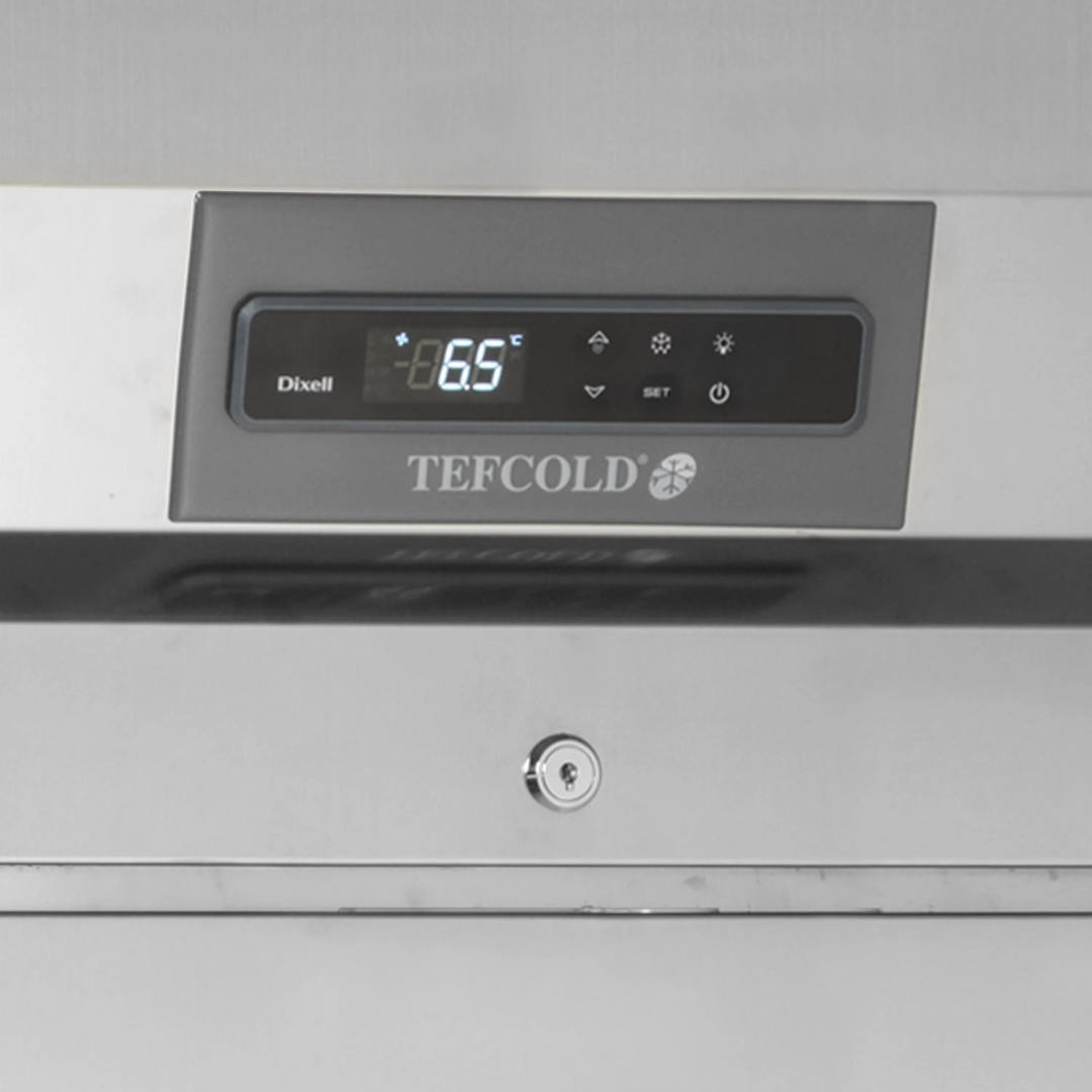Lagerkøleskab - Tefcold RK1010 - 45 DB -  2,16 KW/24 timer (53 x 54 cm hylder)