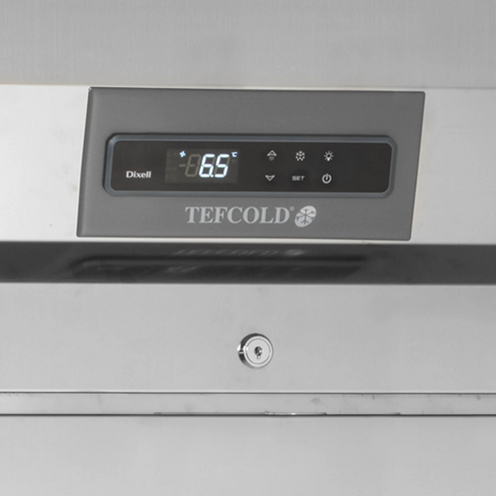 Lagerkøleskab - Tefcold RK1010 - 45 DB -  2,16 KW/24 timer (53 x 54 cm hylder)