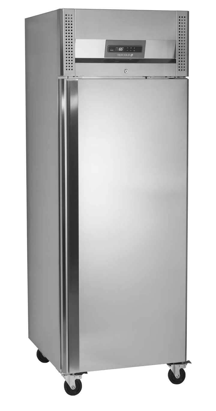 Lagerkøleskab - Tefcold RK505 - 45 DB - 1,12 KW/24 timer (53 x 54 cm hylder)
