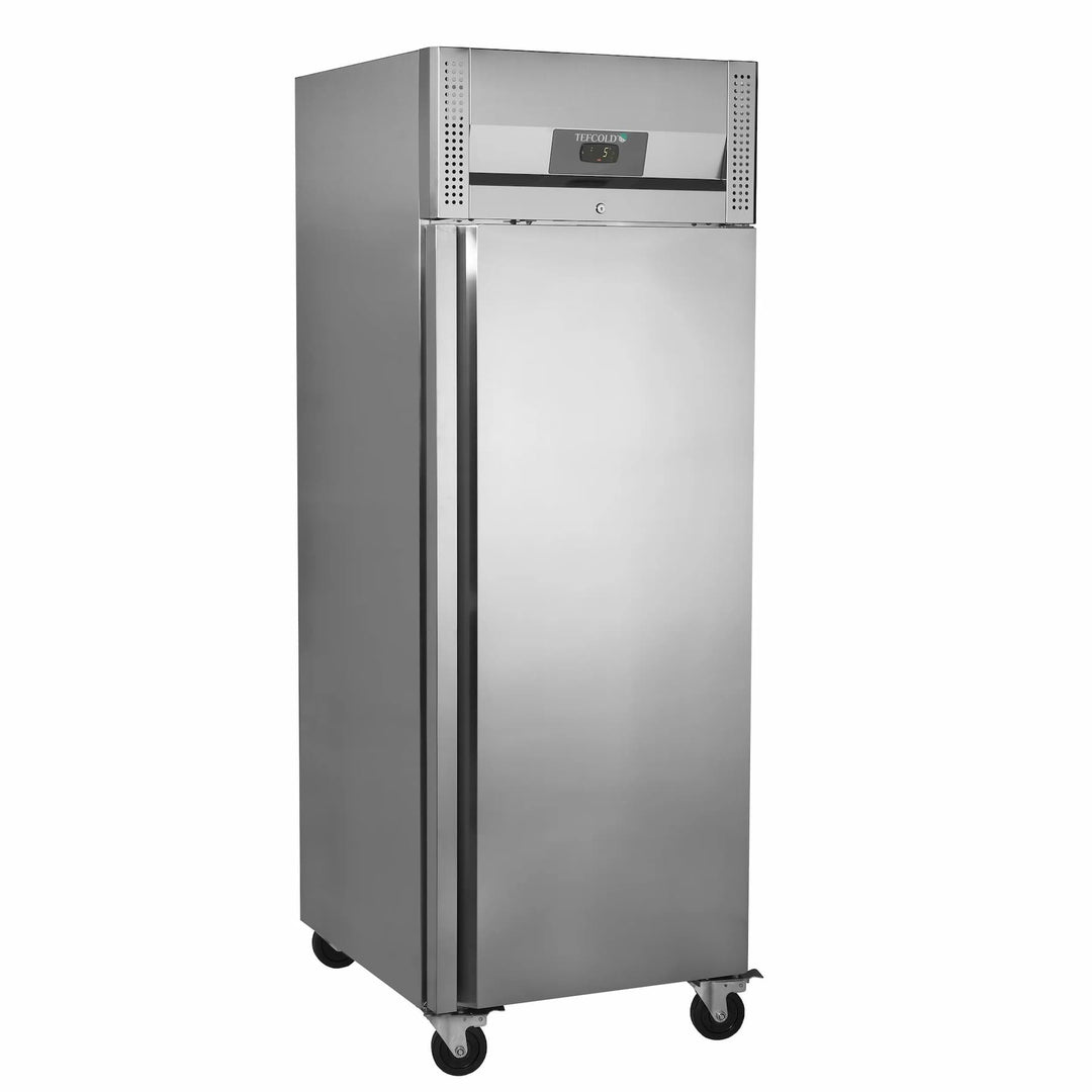 Lagerkøleskab - Tefcold RK710X1 - 46 DB - 0,72 kW/24 timer (GN 2/1)
