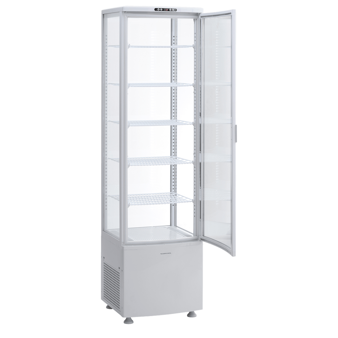 Kølemontre (gulvmodel) - Scancool RTC 287 WE - 285 liter - 3,74 kW/24 timer