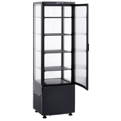 Kølemontre (gulvmodel) - Scancool RTC 237 BE - 235 liter - 4,44 kW/24 timer