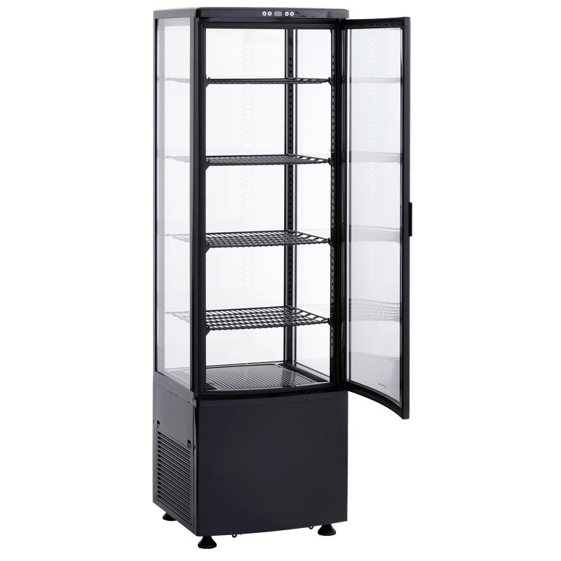 Kølemontre (gulvmodel) - Scancool RTC 237 BE - 235 liter - 4,44 kW/24 timer