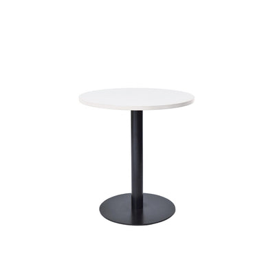 Rundt cafébord - Decor-laminat - Flere farver - Ø70 cm - Indendørs