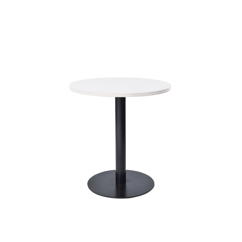 Rundt cafébord - Decor-laminat - Flere farver - Ø70 cm - Indendørs