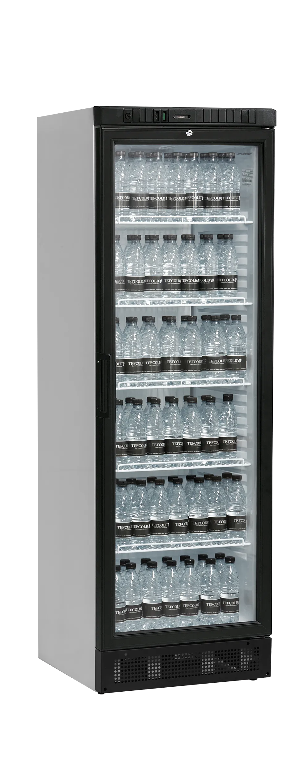 Display køleskab til ølkasser - Tefcold SCU1375 - 347 liter - 45 db - 2,2 kw/24 timer
