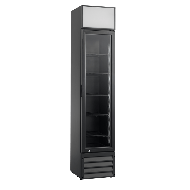 Display køleskab - Scancool SD 217 BE - 133 liter - 50 dB - 1,57 Kw/24 timer (med lystop)
