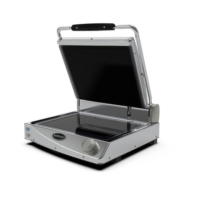 Spidocook SP015P - Glaskeramisk kontaktgrill medium - Sort - Manuel