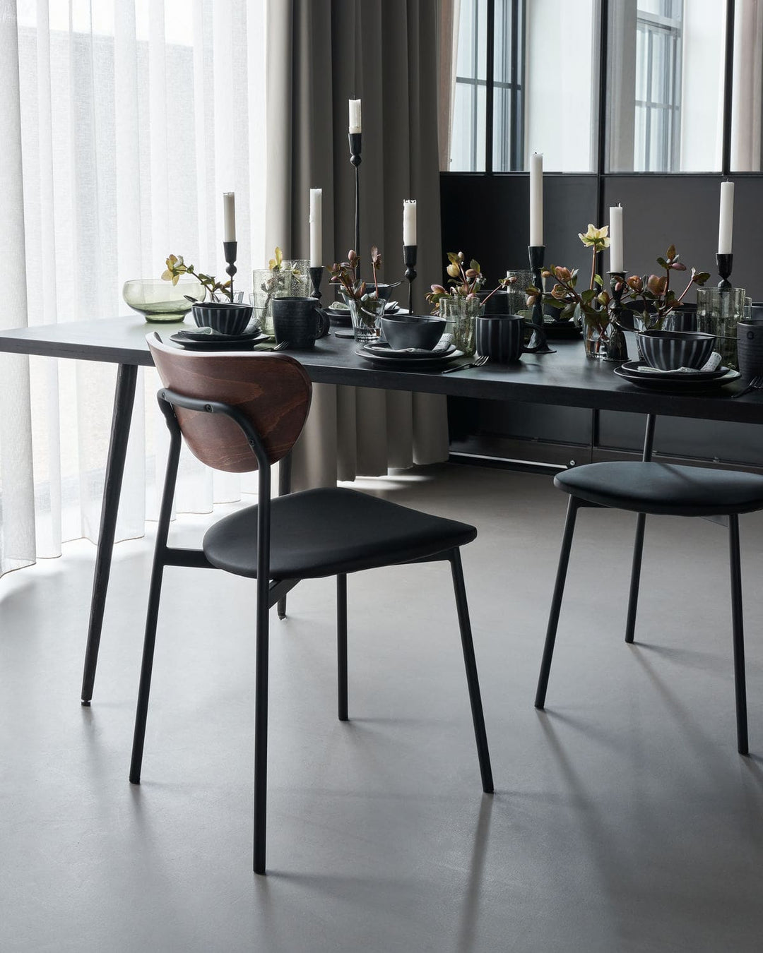Caféstol, HDMust, Natur - Stabelbar - Indendørs (2 stk.)