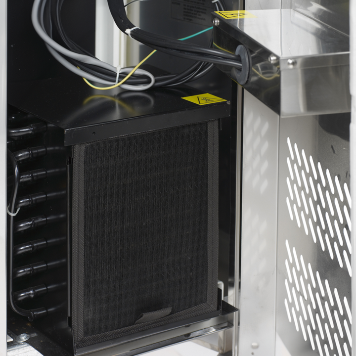 Kølebord med tre døre - GN 1/1 - Tefcold CK7310X1 - 291 liter - 1,42 kw/24 timer - 179,5 cm bred