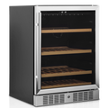 Vinkøleskab - Tefcold TFW200-S - 5 til 18 °C - Ventileret - 48 flasker - 40 dB - 0,36 kW/24 timer