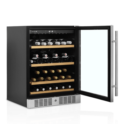 Vinkøleskab - Tefcold TFW200-S - 5 til 18 °C - Ventileret - 48 flasker - 40 dB - 0,36 kW/24 timer