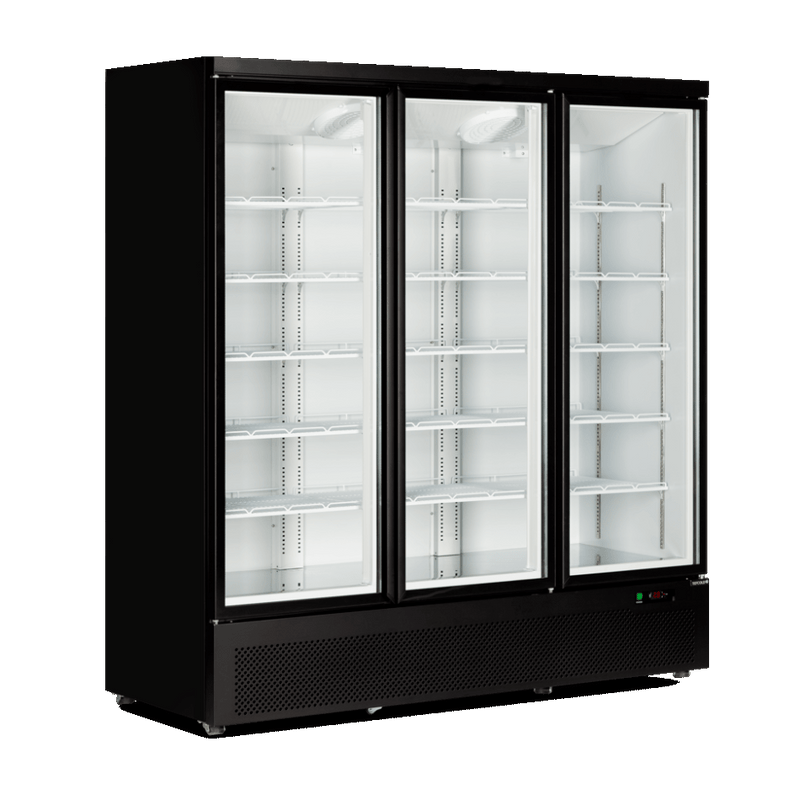 Tripple display køleskab til fødevarer - Tefcold Atom Maxi C3DB - 1264 liter - 5,41  kW/24timer - 65 DB
