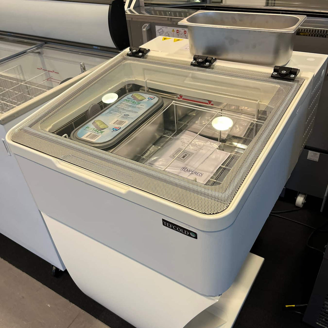 Tefcold ICE3 isdisk - Bordmodel - Til 3 x napolikantiner 5 liter eller ispinde