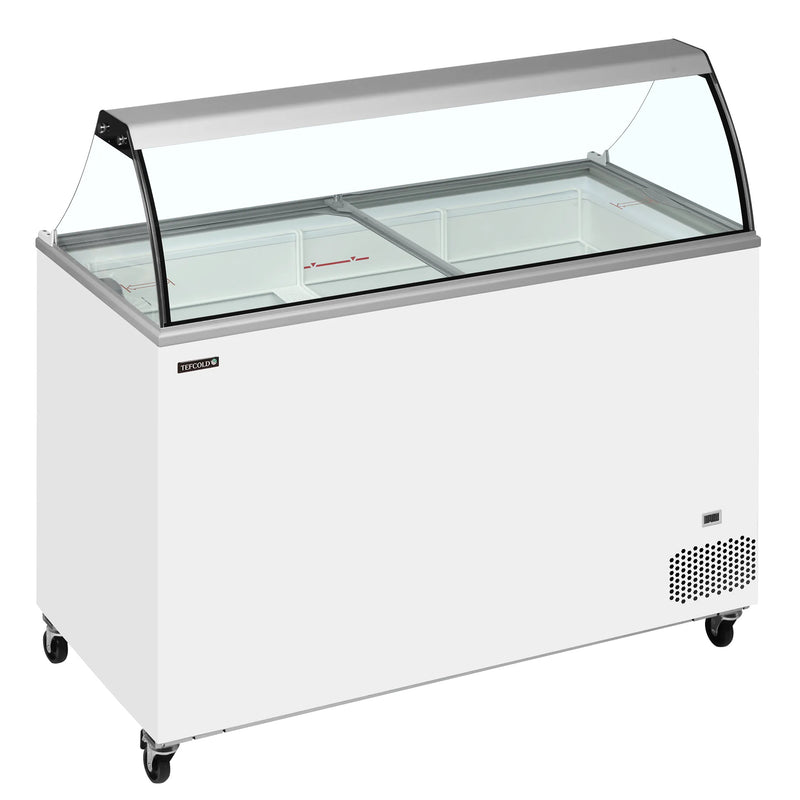 Tefcold IC401SC-SO isdisk - 10 x 5 liter - Skydelåg - Statisk