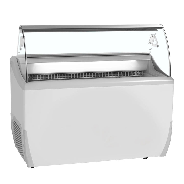 Tefcold UDRS7 isdisk - 7 x 5 liter - Vippelåg - Statisk