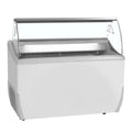 Tefcold UDRS7 ice cream counter - 7 x 5 liters - Hinged lid - Static