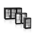 Dobbelt backbar med skydedøre - Tefcold DB201S - 182 liter - 44 DB - 1,14 kW/24 timer (87 cm høj)