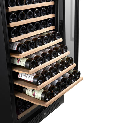 Vinkøleskab - Temptech Classique CL180SB - 5 til 20°C - Kompressor - 166 flasker - 39 dB - 0,42 kW/24 timer