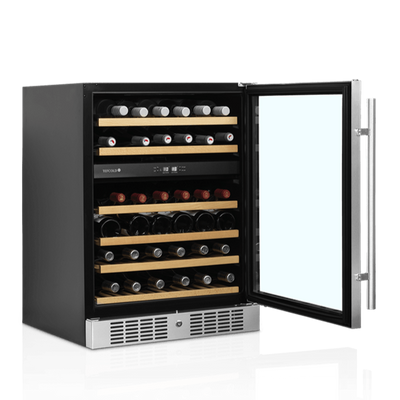 Vinkøleskab - Tefcold TFW200-2S - 5 til 18°C - Ventileret - 46 flasker - 40 dB - 0,4 kW/24 timer