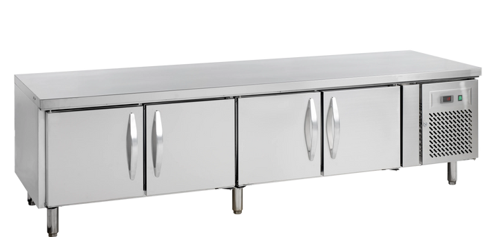 Kølebord lav model Tefcold UC5410 - 350 liter - 2,68 kW/24 timer - 42 DB