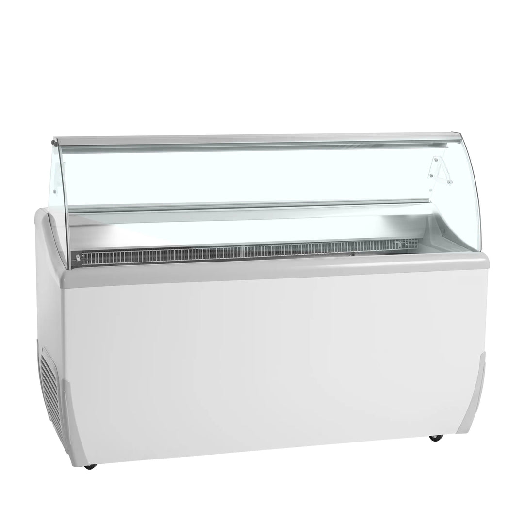 Tefcold UDRS9 isdisk - 9 x 5 liter - Vippelåg - Statisk