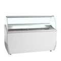 Tefcold UDRS9 ice cream counter - 9 x 5 liters - Hinged lid - Static