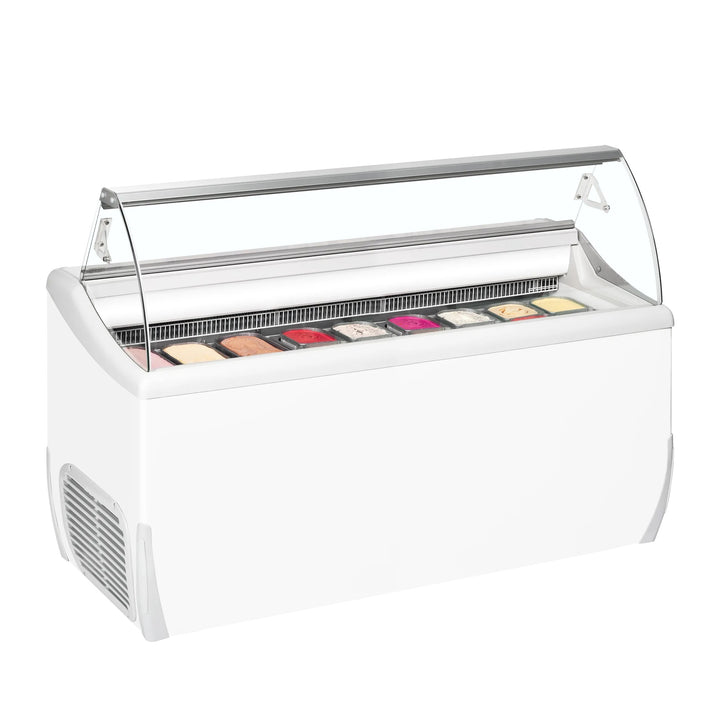Tefcold UDRS9 isdisk - 9 x 5 liter - Vippelåg - Statisk
