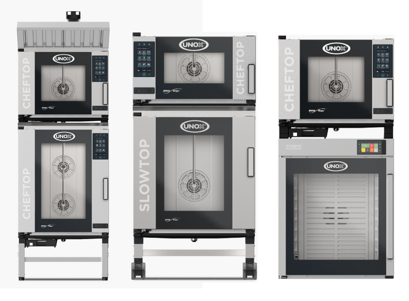 Unox Cheftop Plus industriovn - Vaskesystem - Damp - 7 x GN 1/1