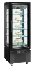 Display freezer - Tefcold UPD400-F - 248 liters - 23.51 kWh/24h (For frozen cakes and croissants)