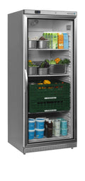 Display køleskab - Tefcold UR600SG - 570 liter - 45 DB - 2,25 Kw/ 24 timer (GN 2/1)