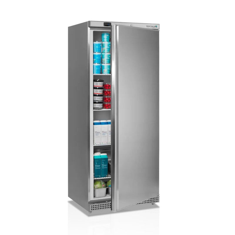 Lagerkøleskab - Tefcold UR600X1 - 570 liter - 45 DB - 0,79 kw/24 timer (GN 2/1)