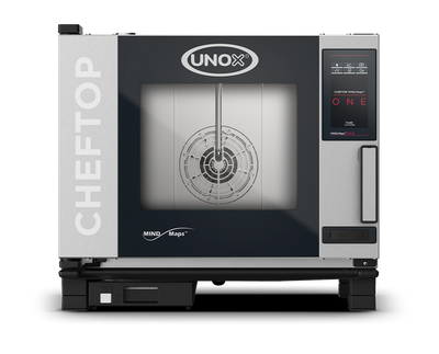 Unox Cheftop One industriovn - Vaskesystem - Damp - 5 x GN 1/1