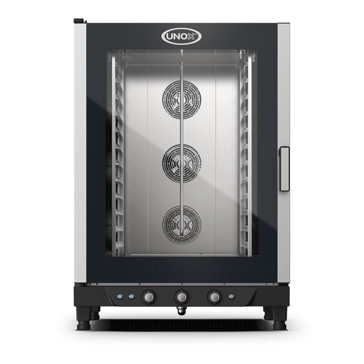 Unox Cheflux - Manual convection oven with steam, 12 x GN 1/1