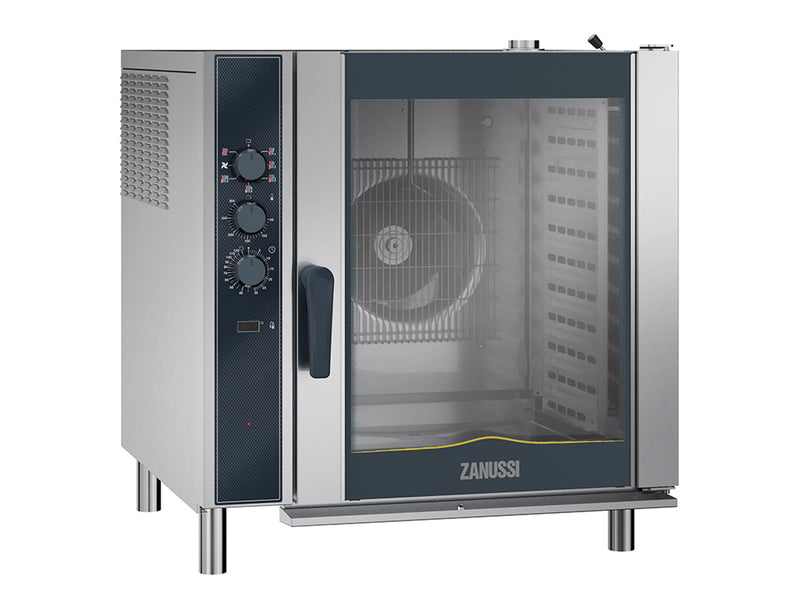 Zanussi Crosswise - Manuel industriovn med damp - 10 x GN 1/1