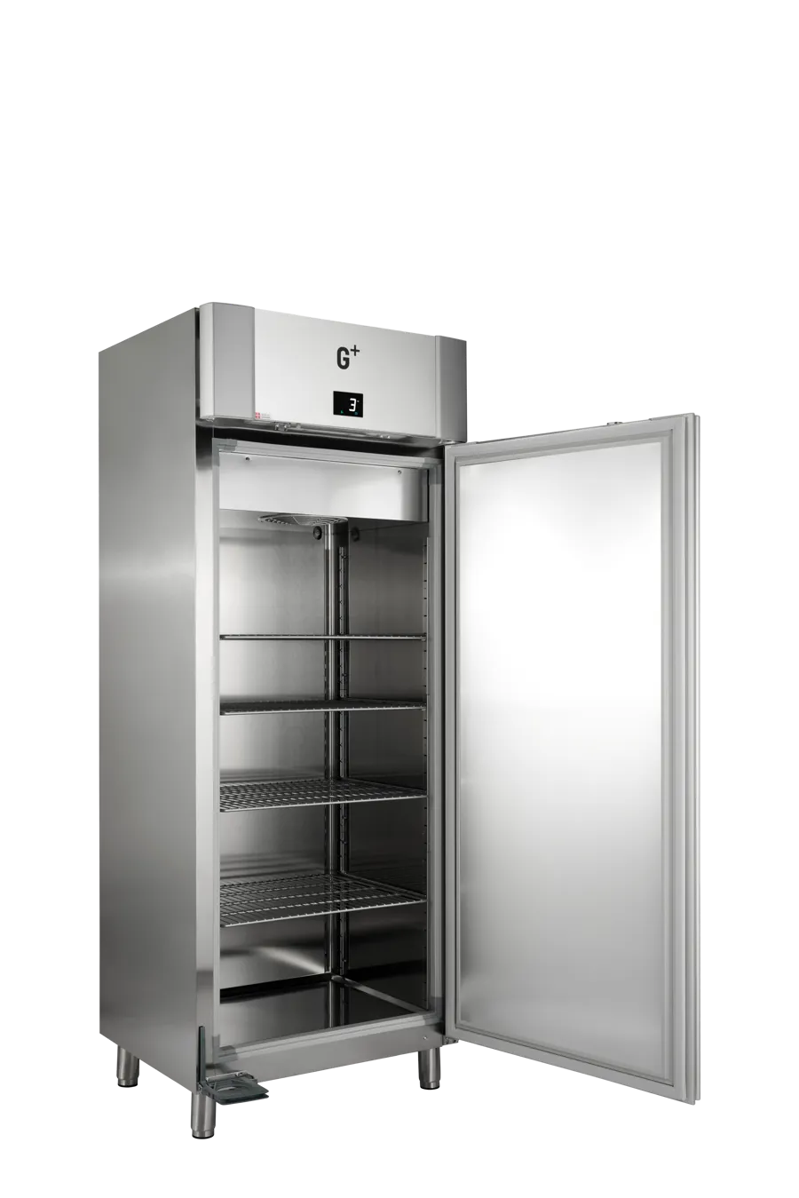Lagerfryseskab - G+ Maxi F710 TWIN- 451 liter - 4,3 kW/24 timer - 49,2 decibel (GN 2/1)