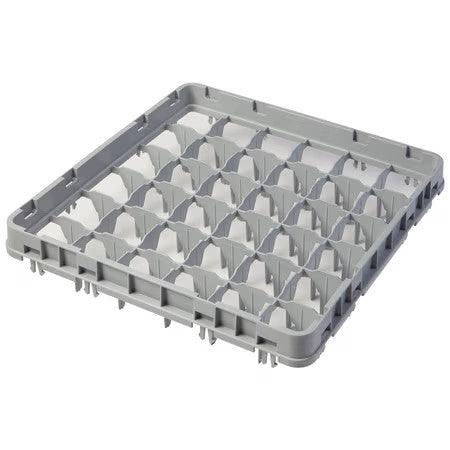 Cambro forhøjningsramme - 36 rum - 50x50 cm - Til glas op til Ø7,2 cm