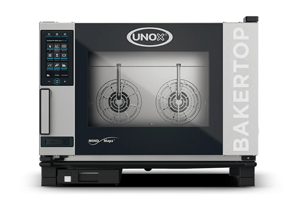 Unox Bakertop Plus - Baking oven - Washing system - Steam - 4 x 40 x 60 cm