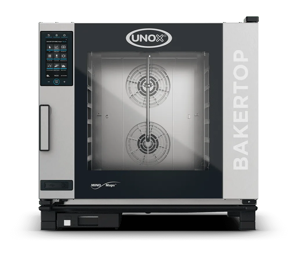 Unox Bakertop Plus - Baking oven - Washing system - Steam - 6 x 40 x 60 cm
