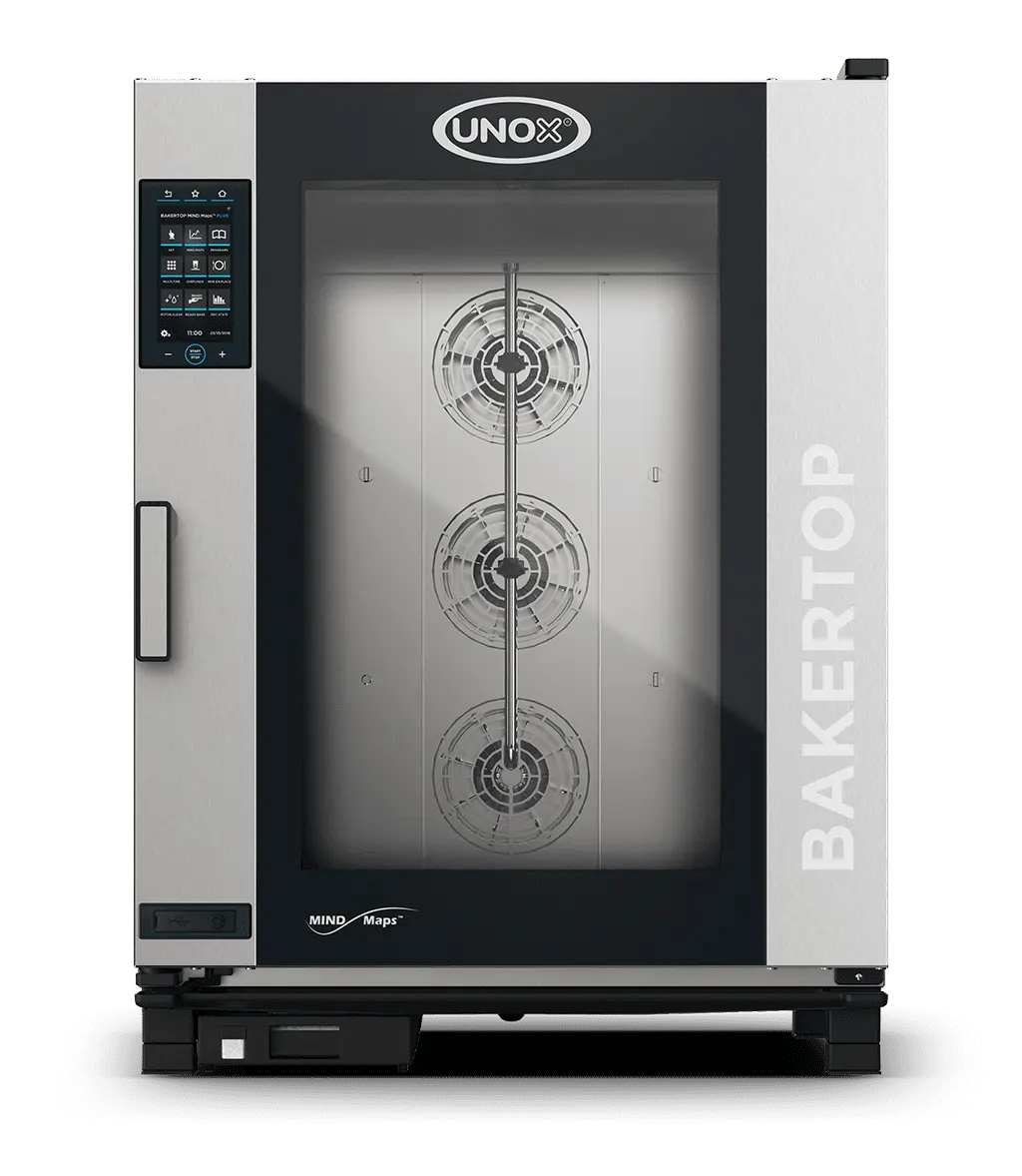 Unox Bakertop Plus - Baking oven - Washing system - Steam - 10 x 40 x 60 cm