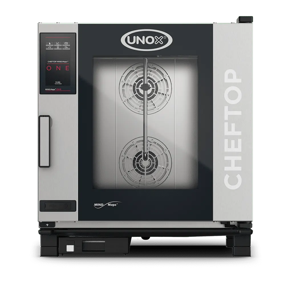 Unox Cheftop One - Combi oven - Washing system - Steam - 7 x GN 1/1