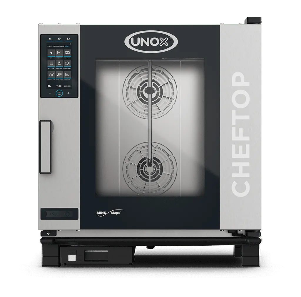 Unox Cheftop Plus - Combi oven - Washing system - Steam - 7 x GN 1/1