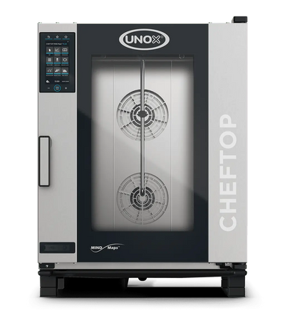Unox Cheftop Plus industriovn til gas - Vaskesystem - Damp - 10 x GN 1/1 (Flaske-Natur- Bygas)
