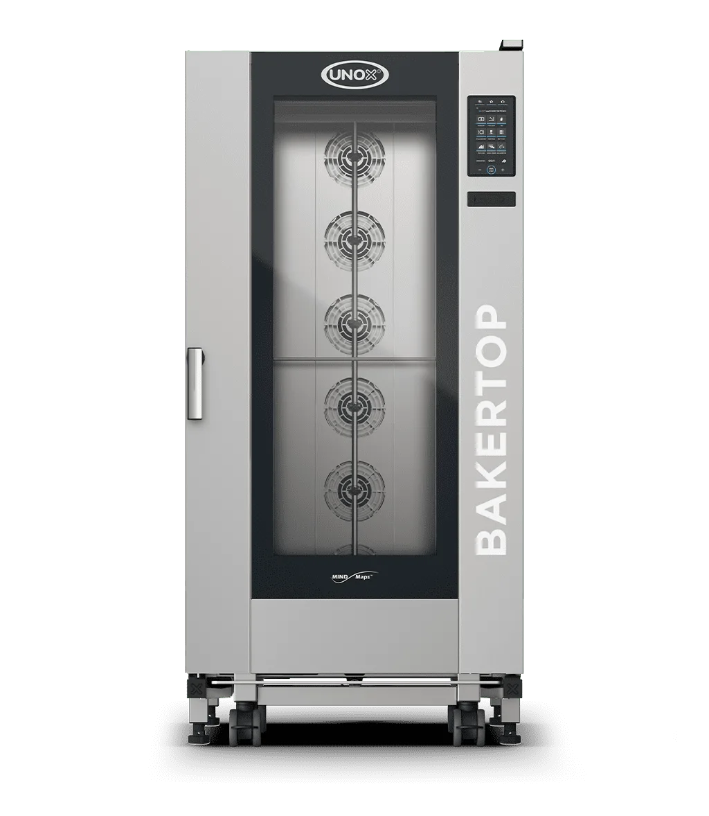 Unox Bakertop Plus BIG - Bakery oven - Washing system - Steam - 16 x 40 x 60 cm