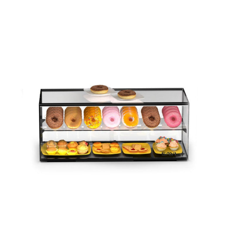 Cake display for dry cakes - EP30D - W: 92 x D: 33 x H: 31.5 cm (Collect yourself)