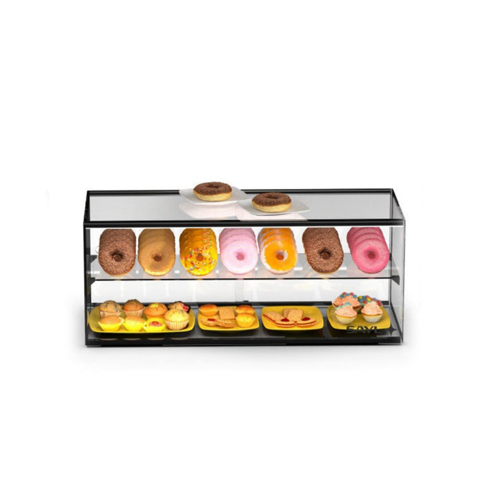 Cake display for dry cakes - EP30D - W: 92 x D: 33 x H: 31.5 cm (Collect yourself)