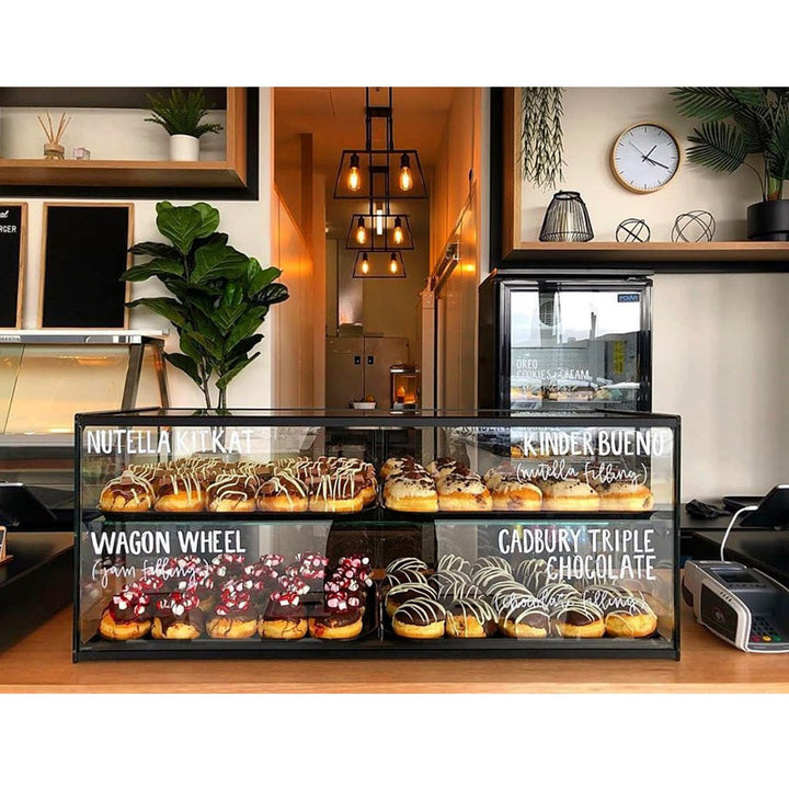 Neutral cake display - Sayl EP36D, W: 92 x D: 39 x H: 37.5 cm (self assembly)