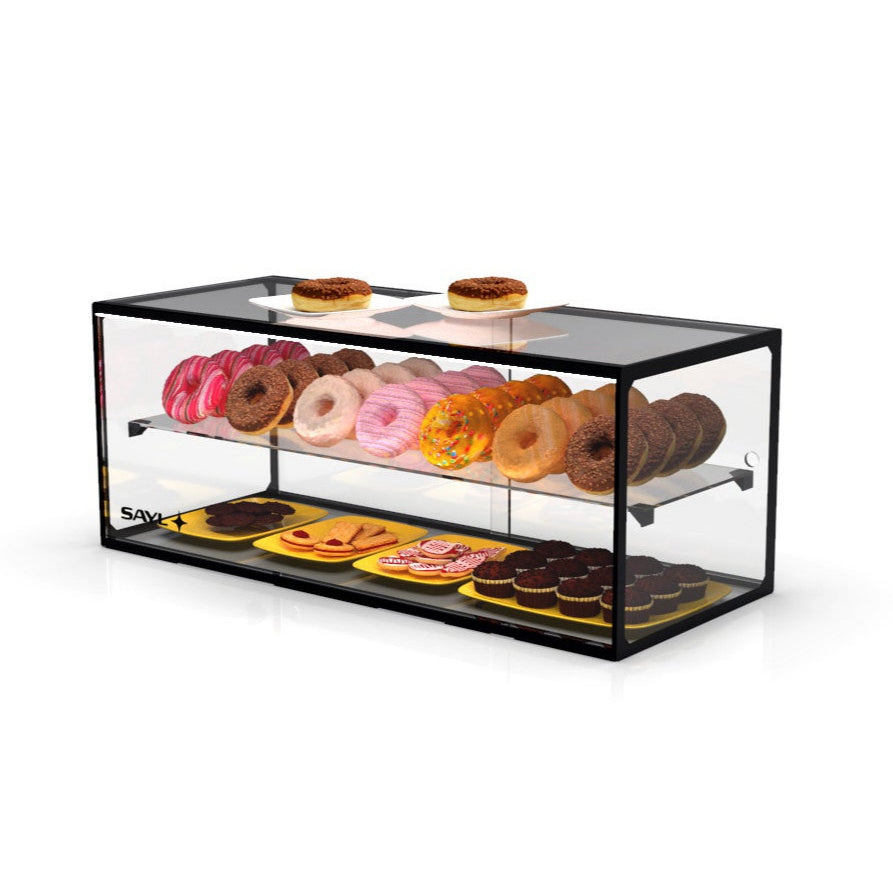 Neutral cake display - Sayl EP36D, W: 92 x D: 39 x H: 37.5 cm (self assembly)