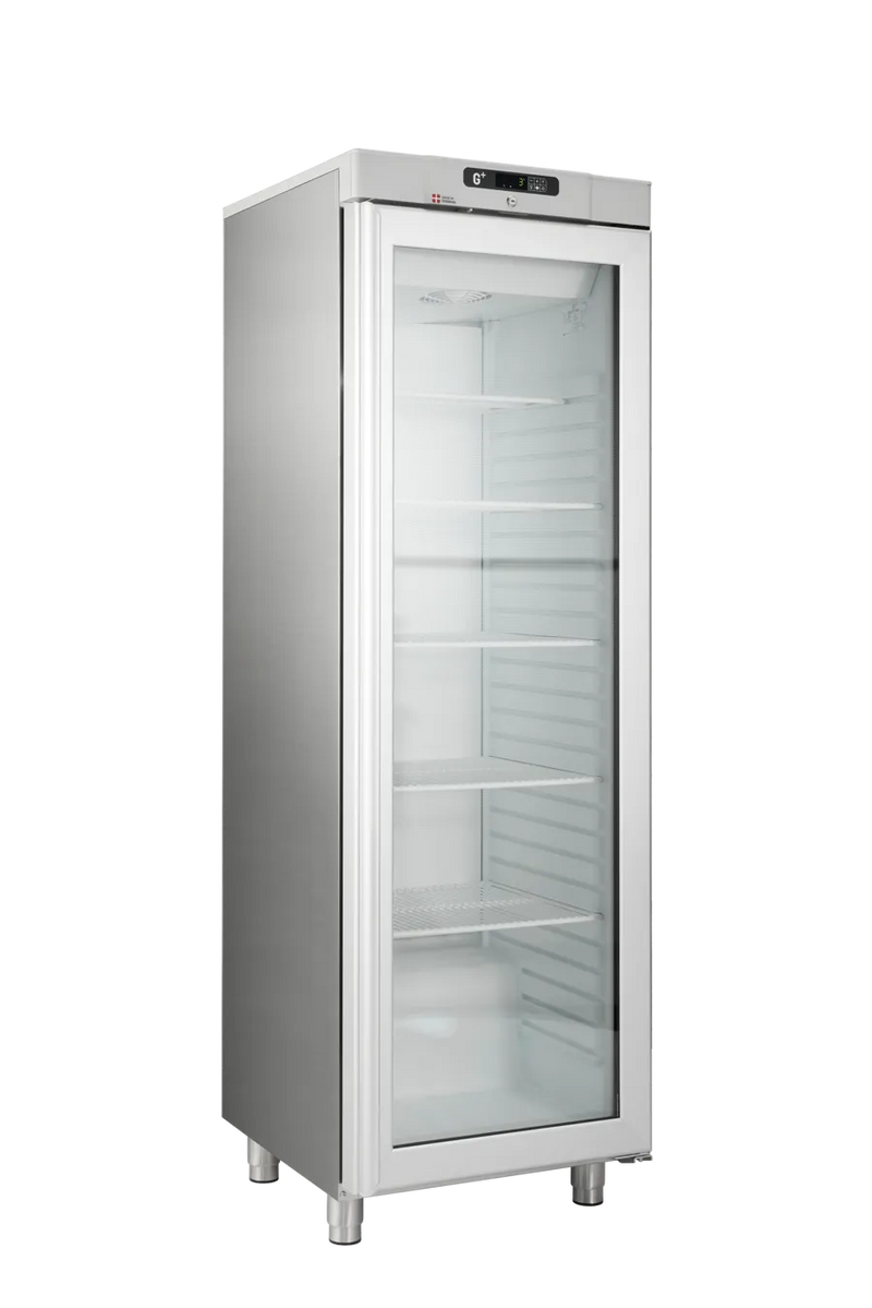Display køleskab - G+ Compact GR400 GS - Stål- 266 liter - 34,2 dB - 1,85 kW/24 timer