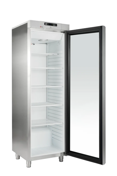 Display køleskab - G+ Compact GR400 GS - Stål- 266 liter - 34,2 dB - 1,85 kW/24 timer